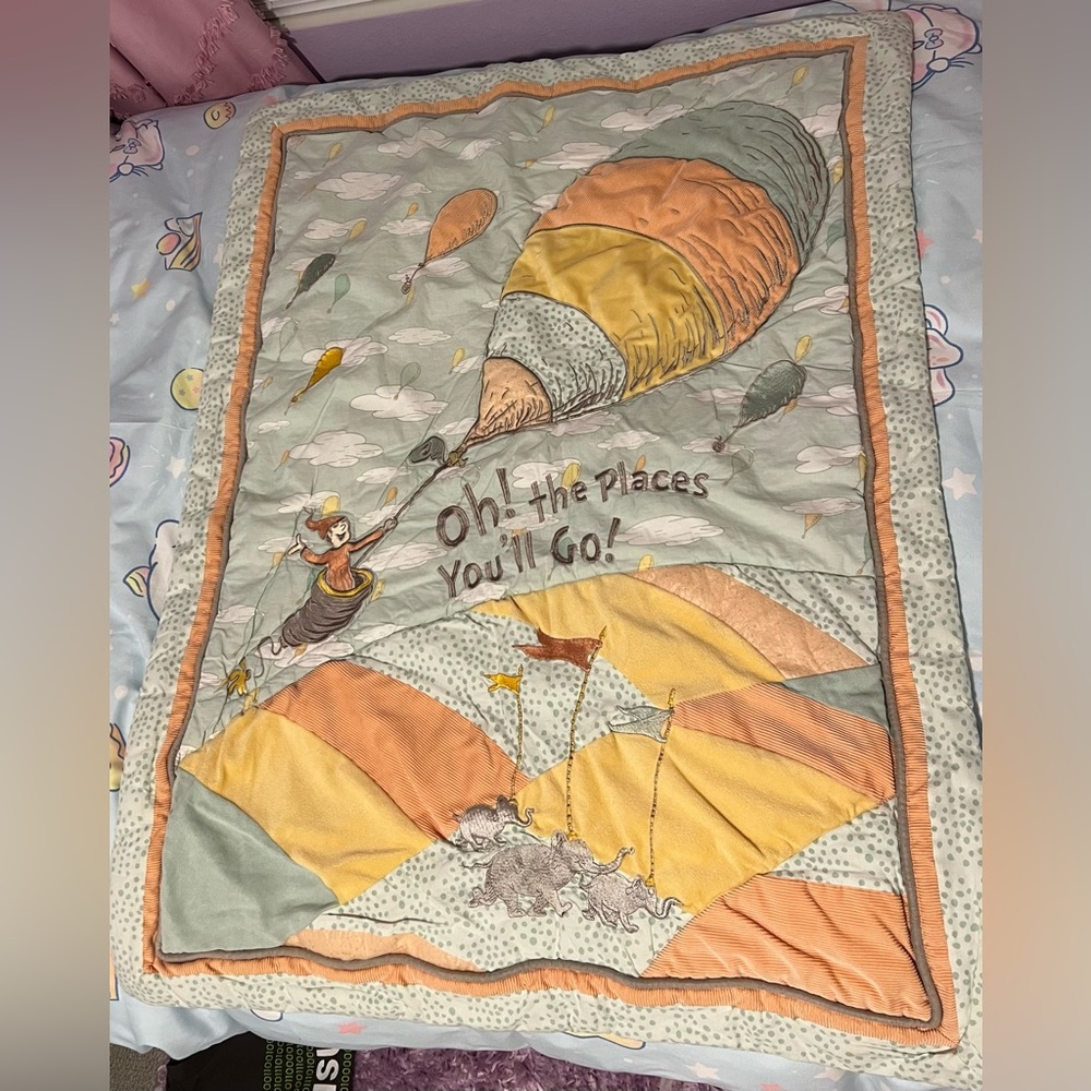 Dr. Seuss by Trend Lab toddler comforter